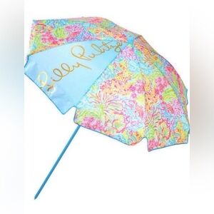 Lilly Pulitzer Multicolor Beach Umbrella